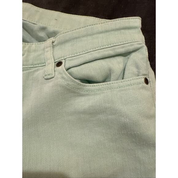 GAP Always Skinny Women's Stretch Denim Jeans Mint Green Size 26/2 - Picture 8 of 16